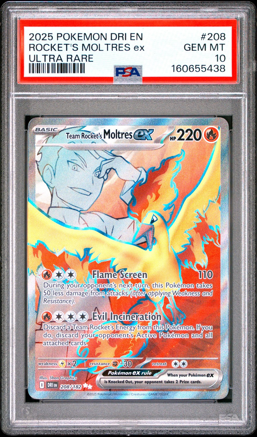 ROCKET'S MOLTRES ex