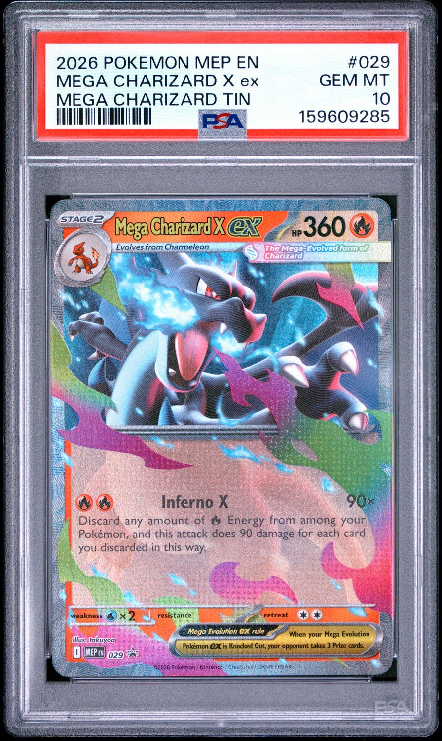 MEGA CHARIZARD X ex