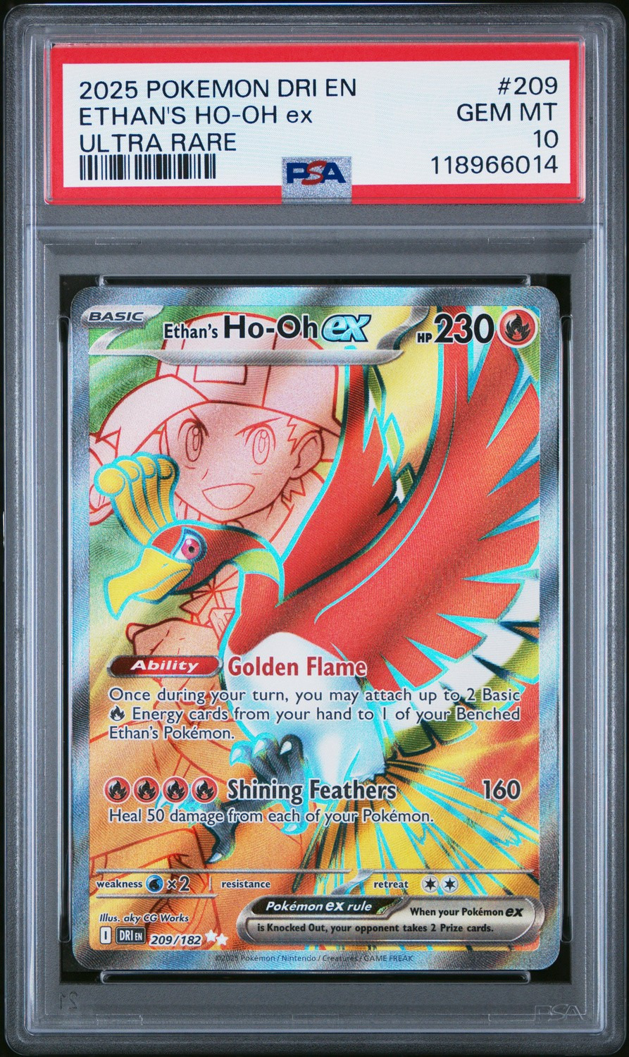 ETHAN'S HO-OH ex