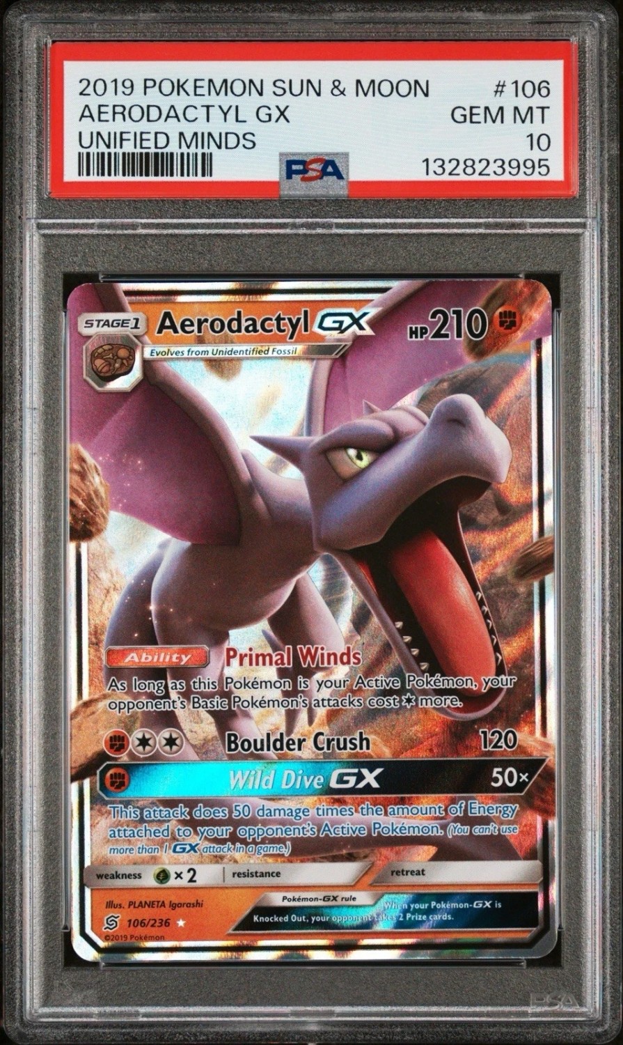 Aerodactyl GX