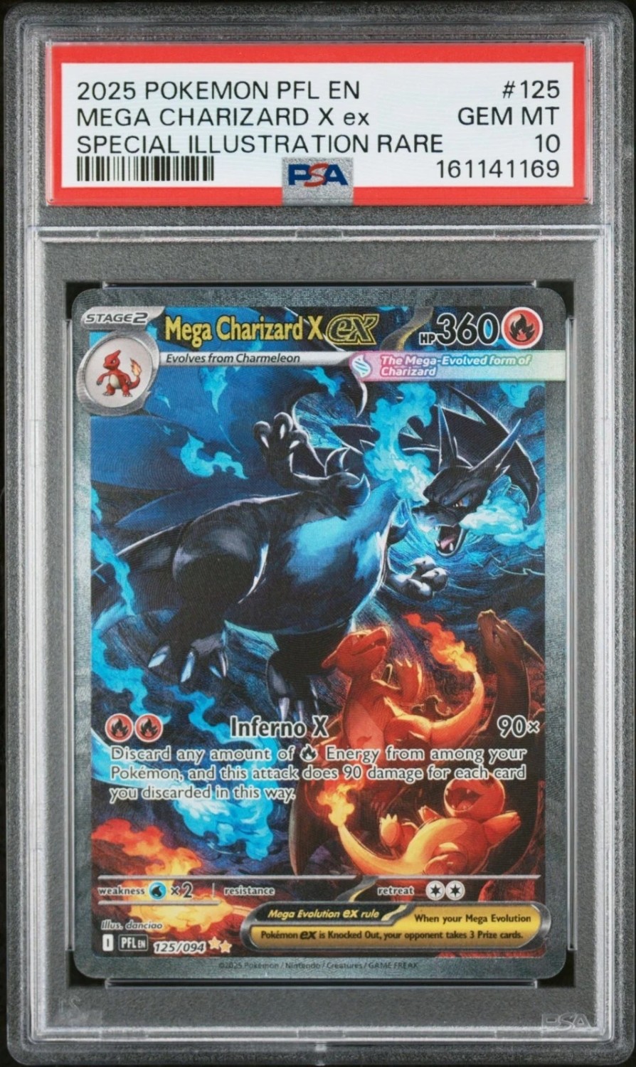 MEGA CHARIZARD X ex