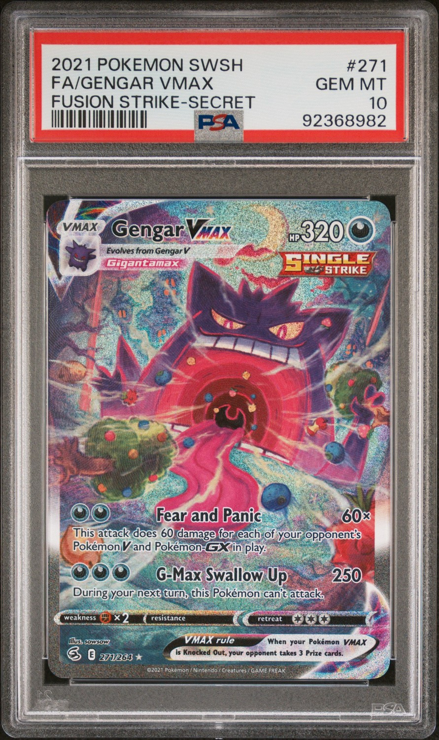 FA/GENGAR VMAX