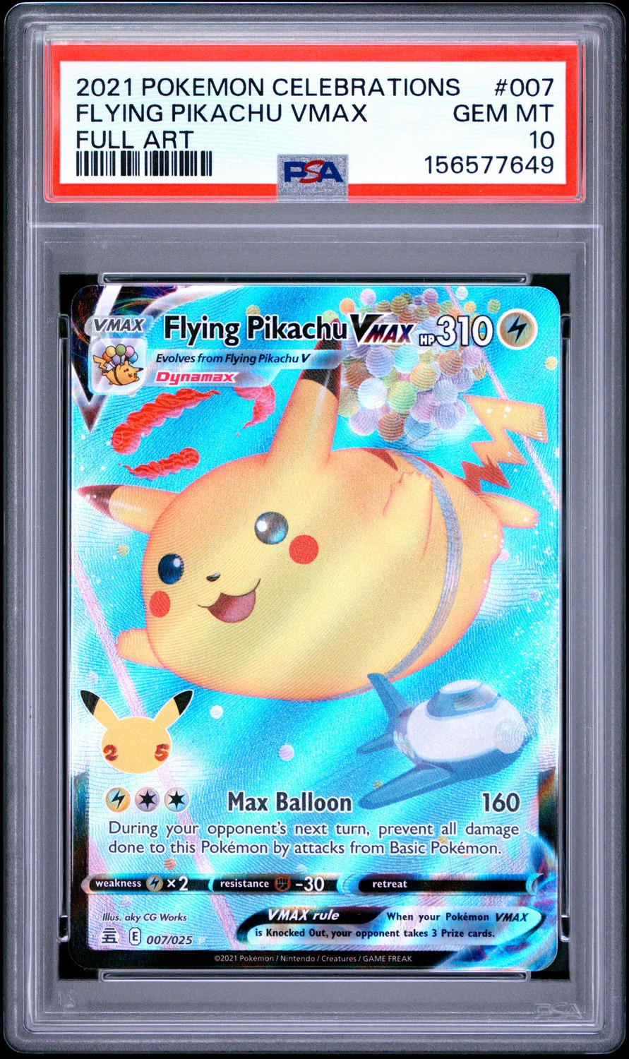 Flying Pikachu VMAX