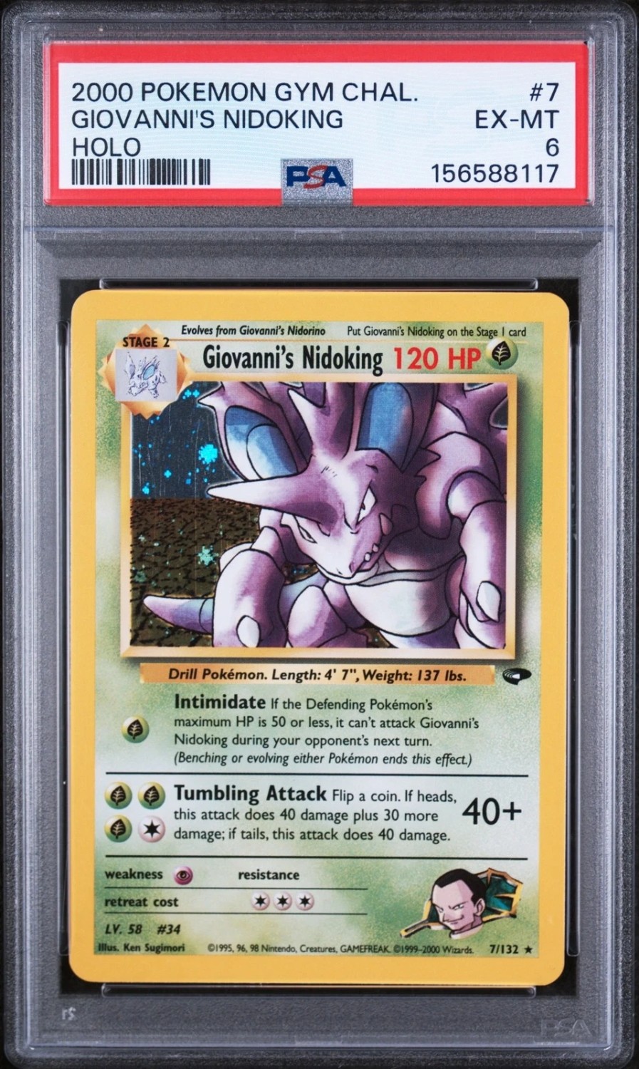 Giovanni's Nidoking