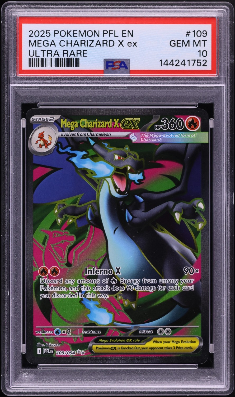 MEGA CHARIZARD X ex