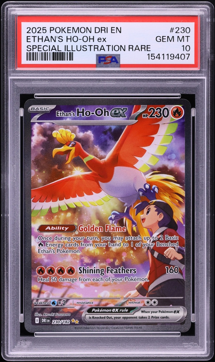 ETHAN'S HO-OH ex