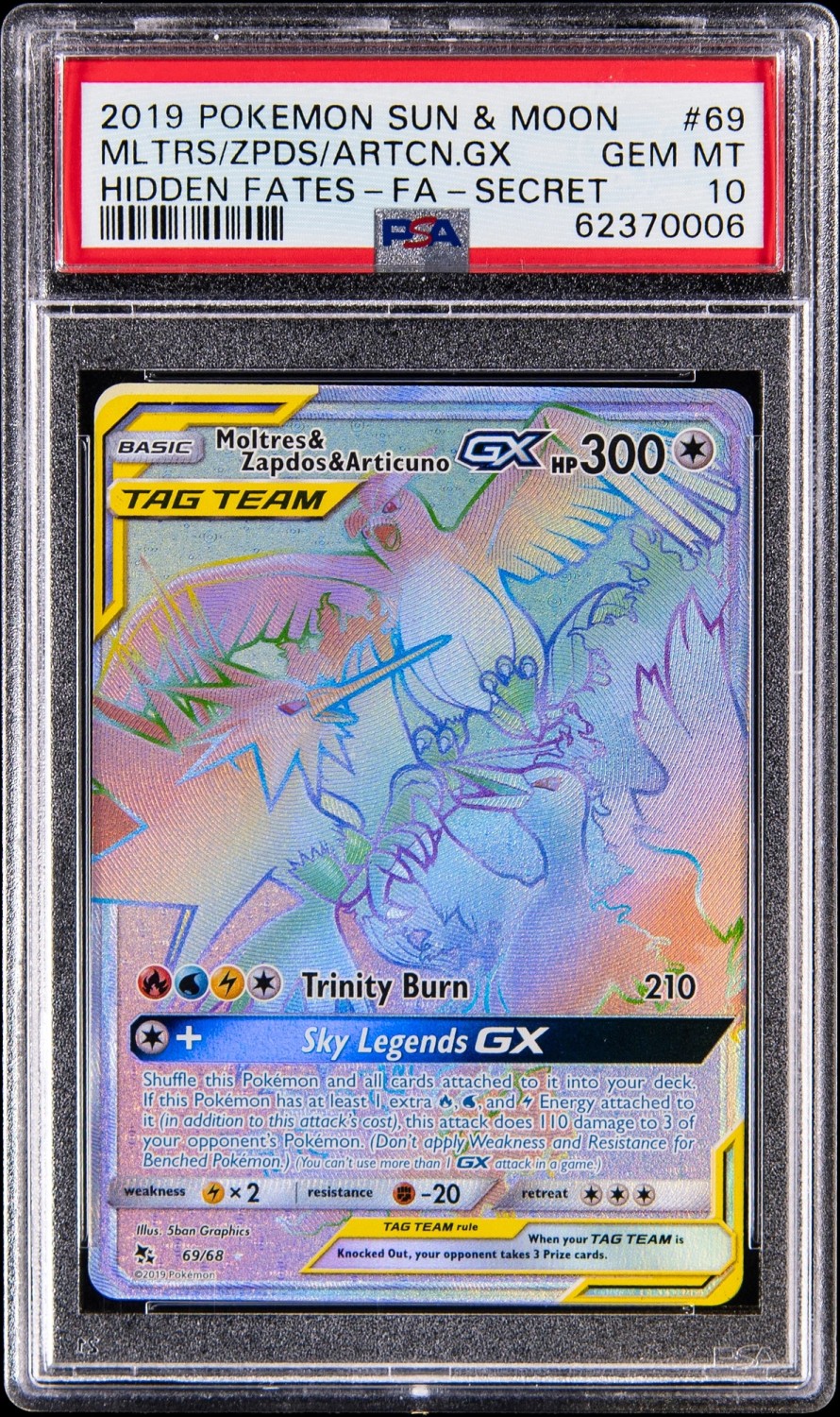 Moltres & Zapdos & Articuno GX