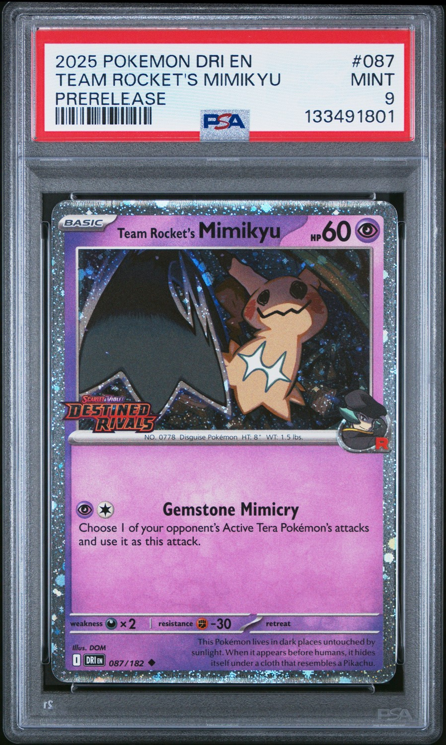 TEAM ROCKET'S MIMIKYU