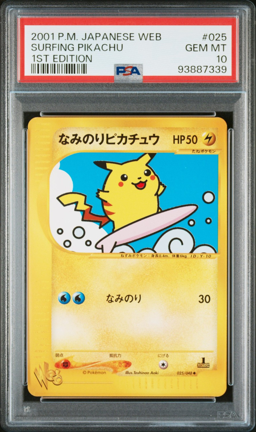 Surfing Pikachu