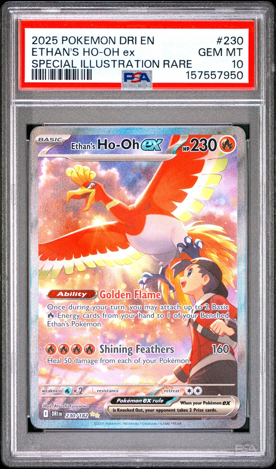 ETHAN'S HO-OH ex