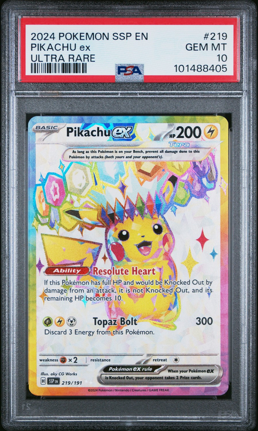 PIKACHU ex