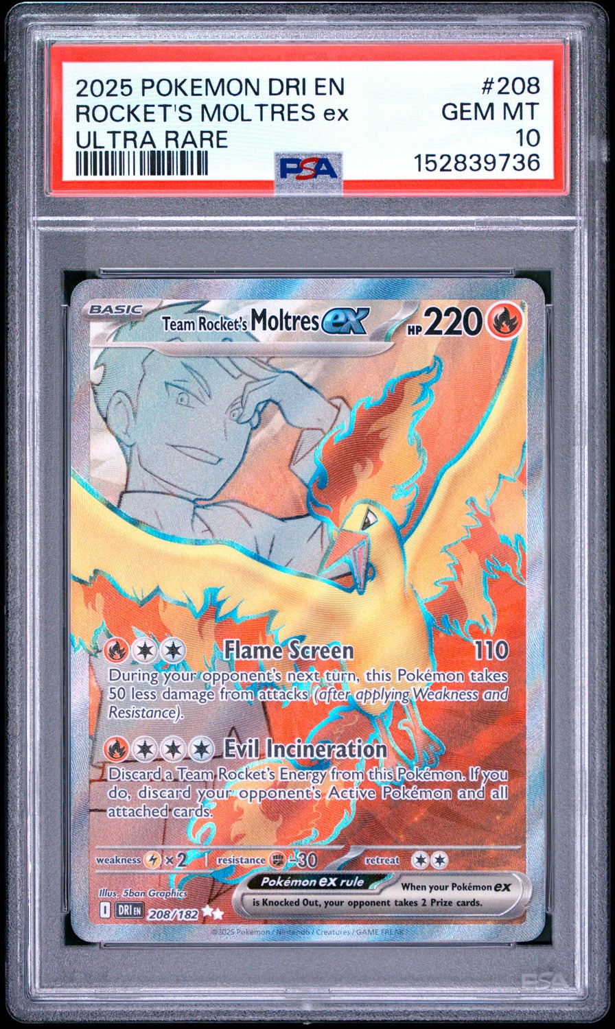 ROCKET'S MOLTRES ex