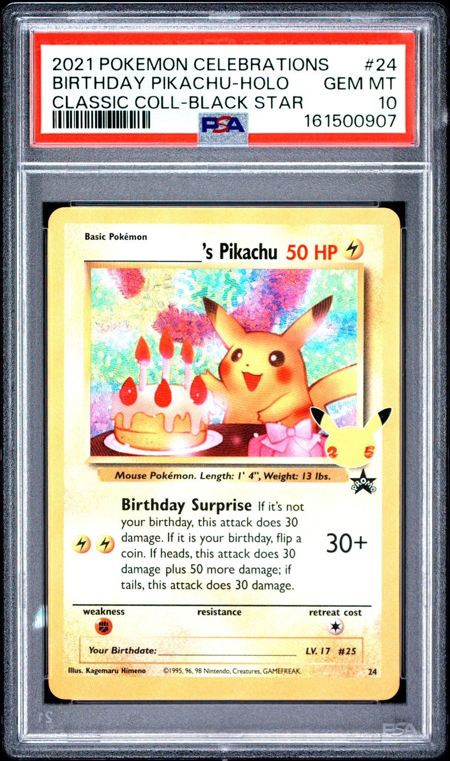 Birthday Pikachu