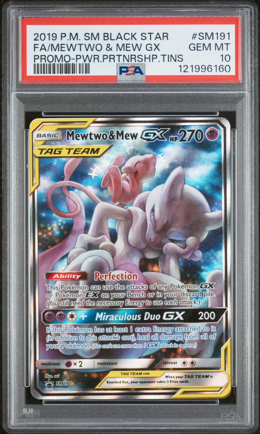 Mewtwo & Mew GX