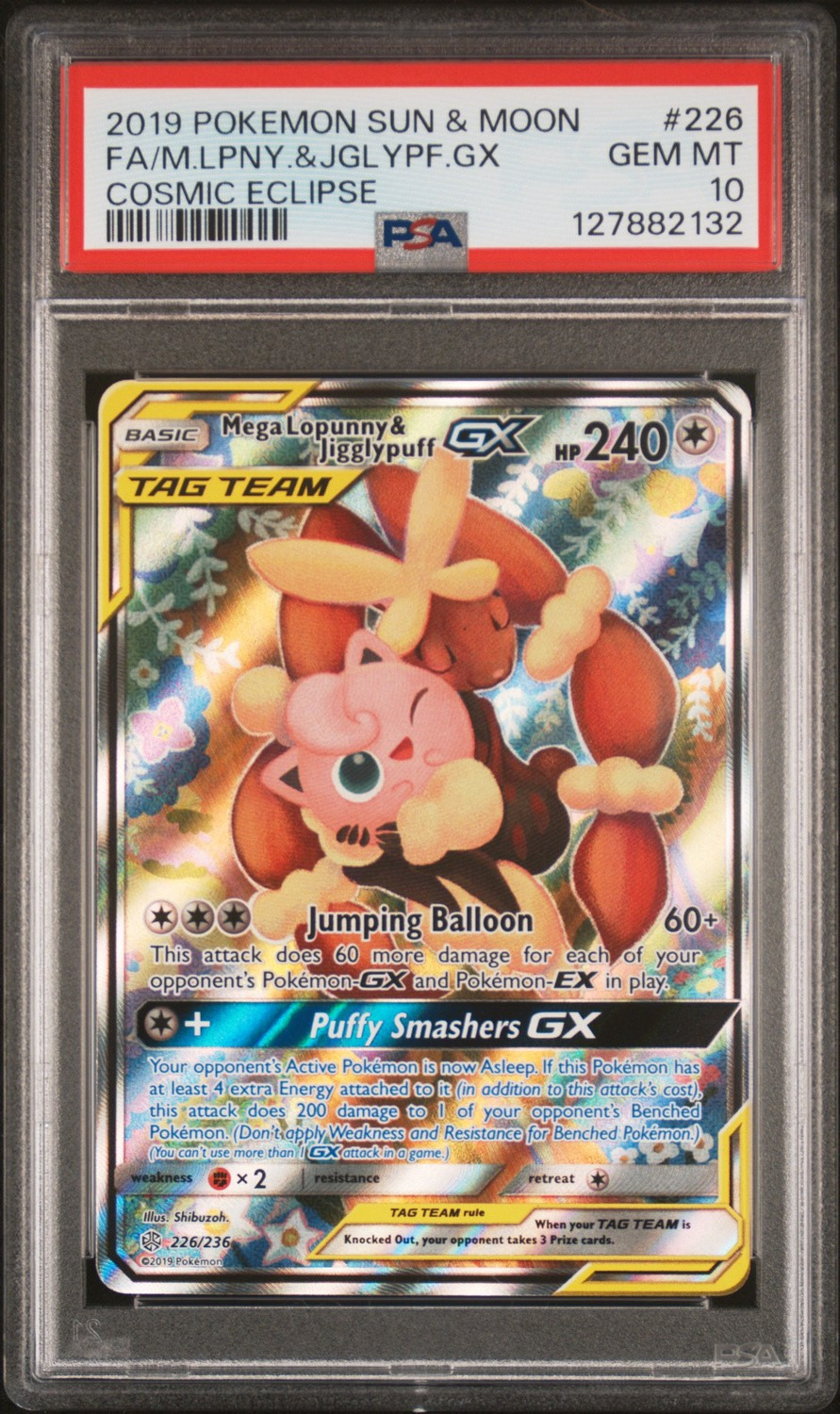 Mega Lopunny & Jigglypuff GX