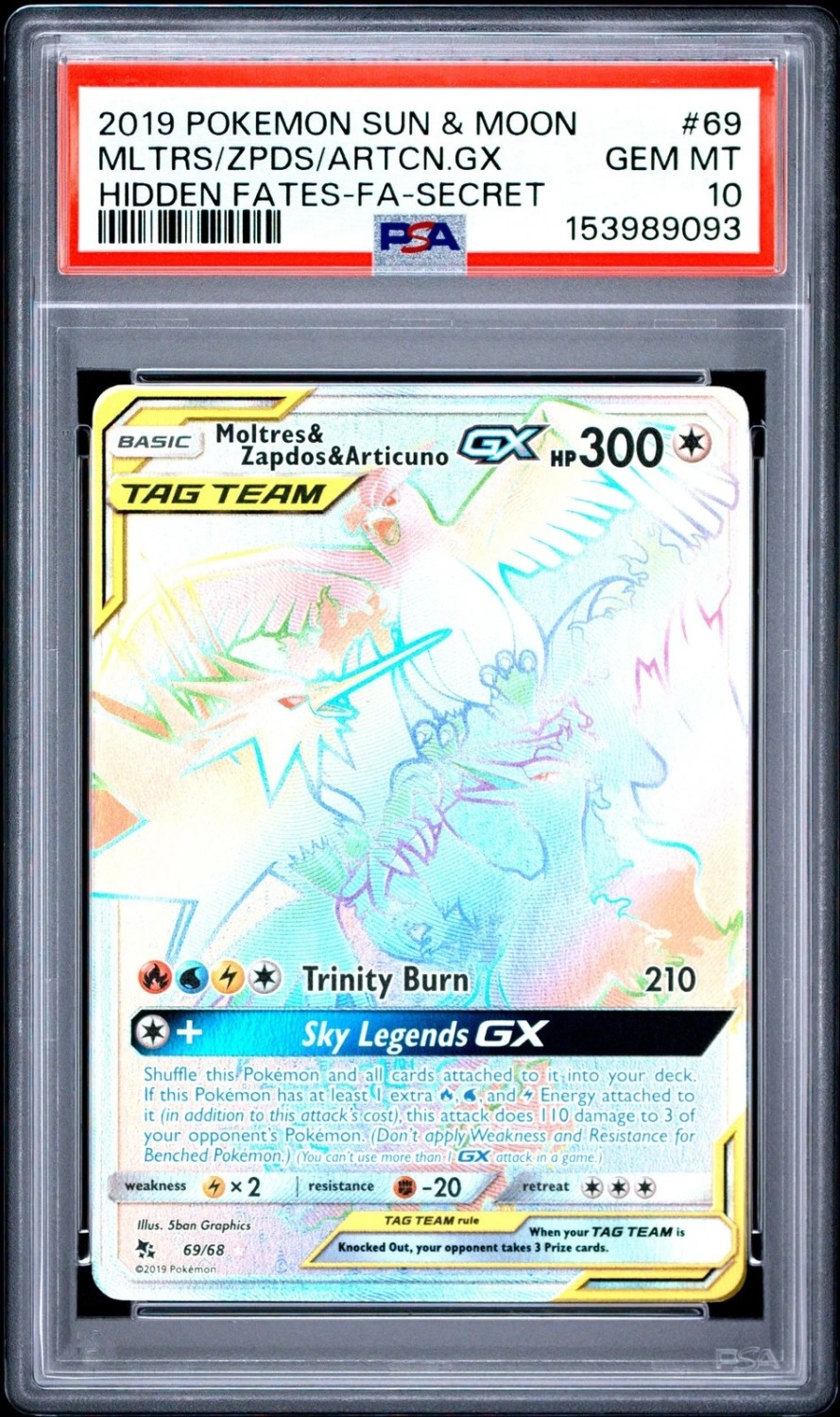Moltres & Zapdos & Articuno GX