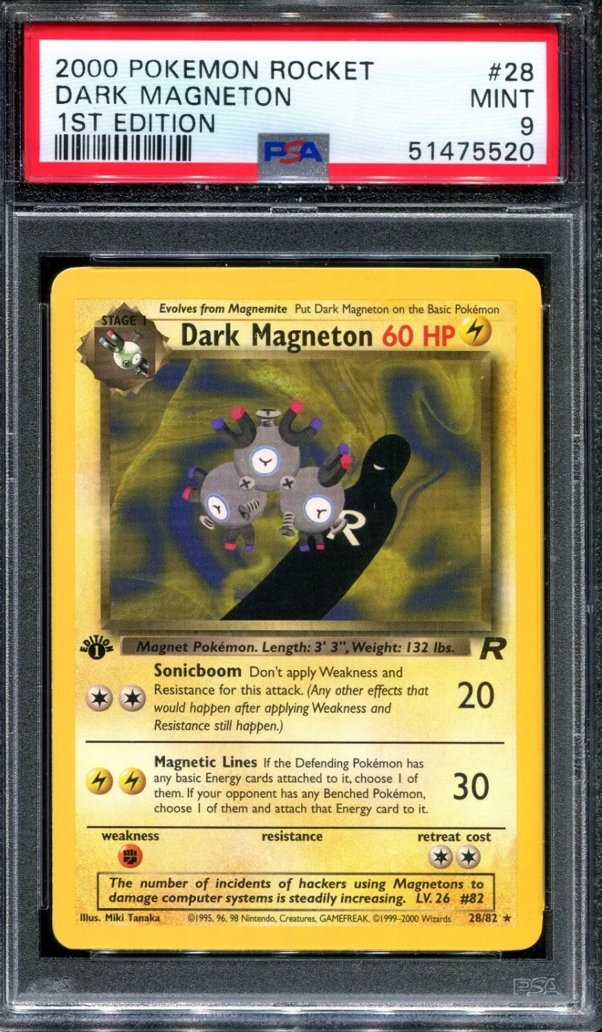 Dark Magneton