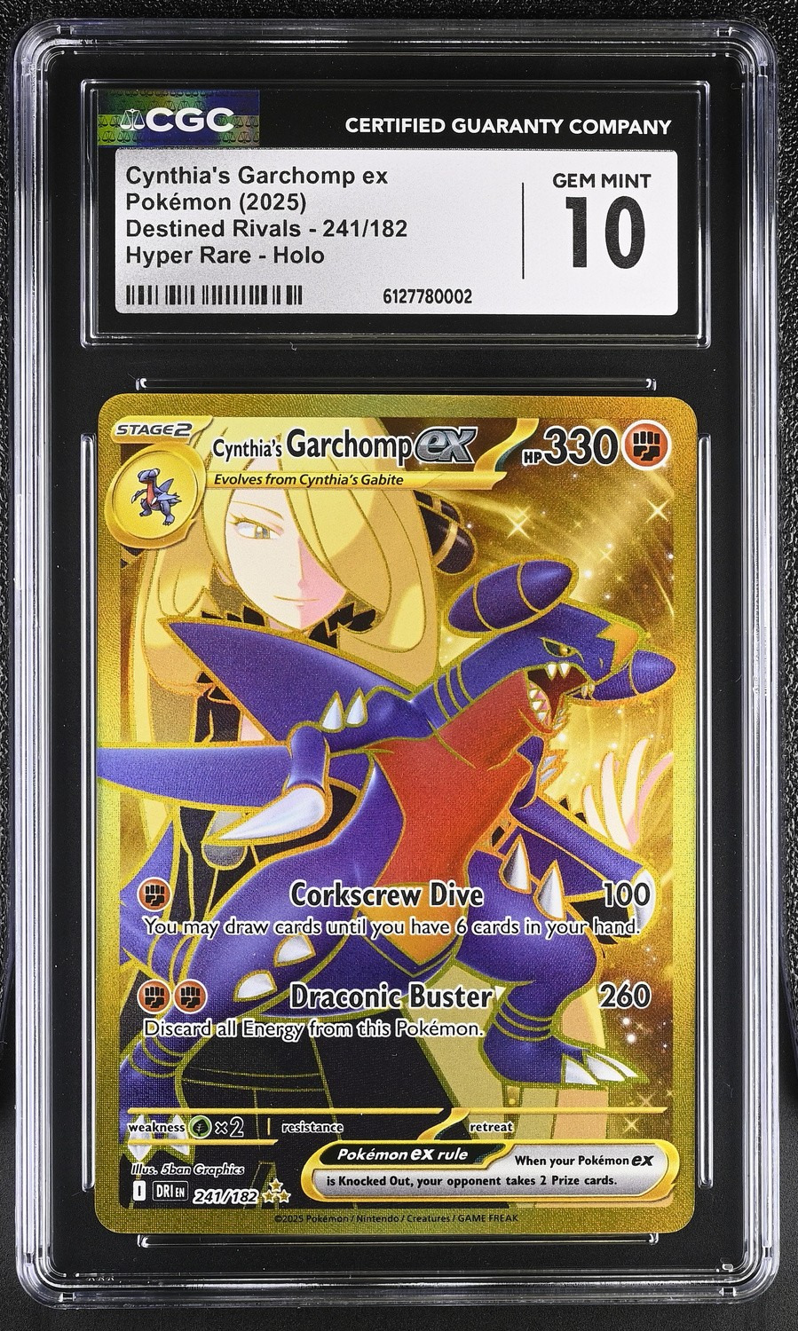CYNTHIA'S GARCHOMP ex