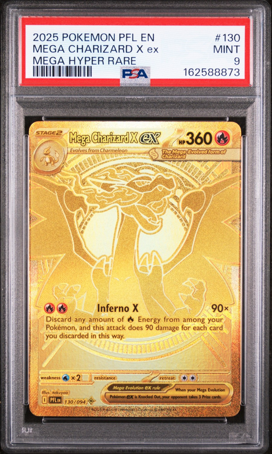 MEGA CHARIZARD X ex