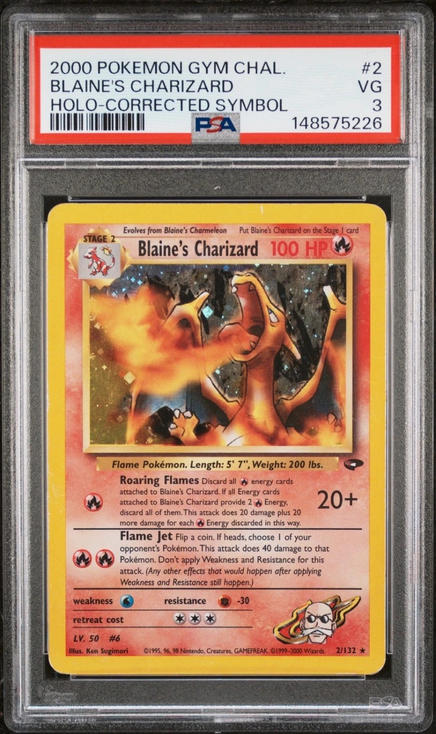 Blaine's Charizard