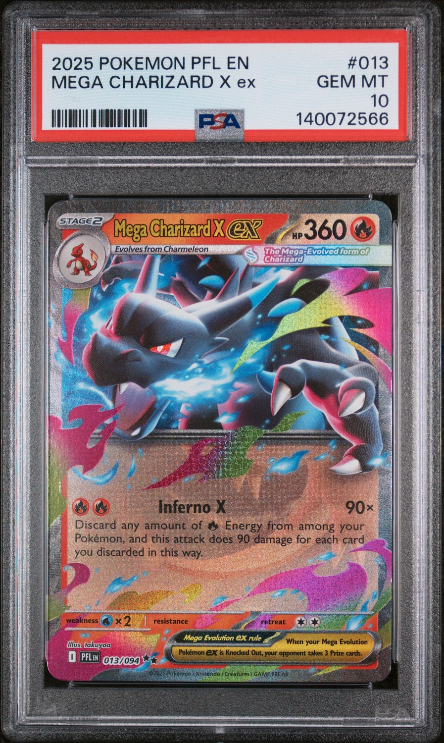 MEGA CHARIZARD X ex