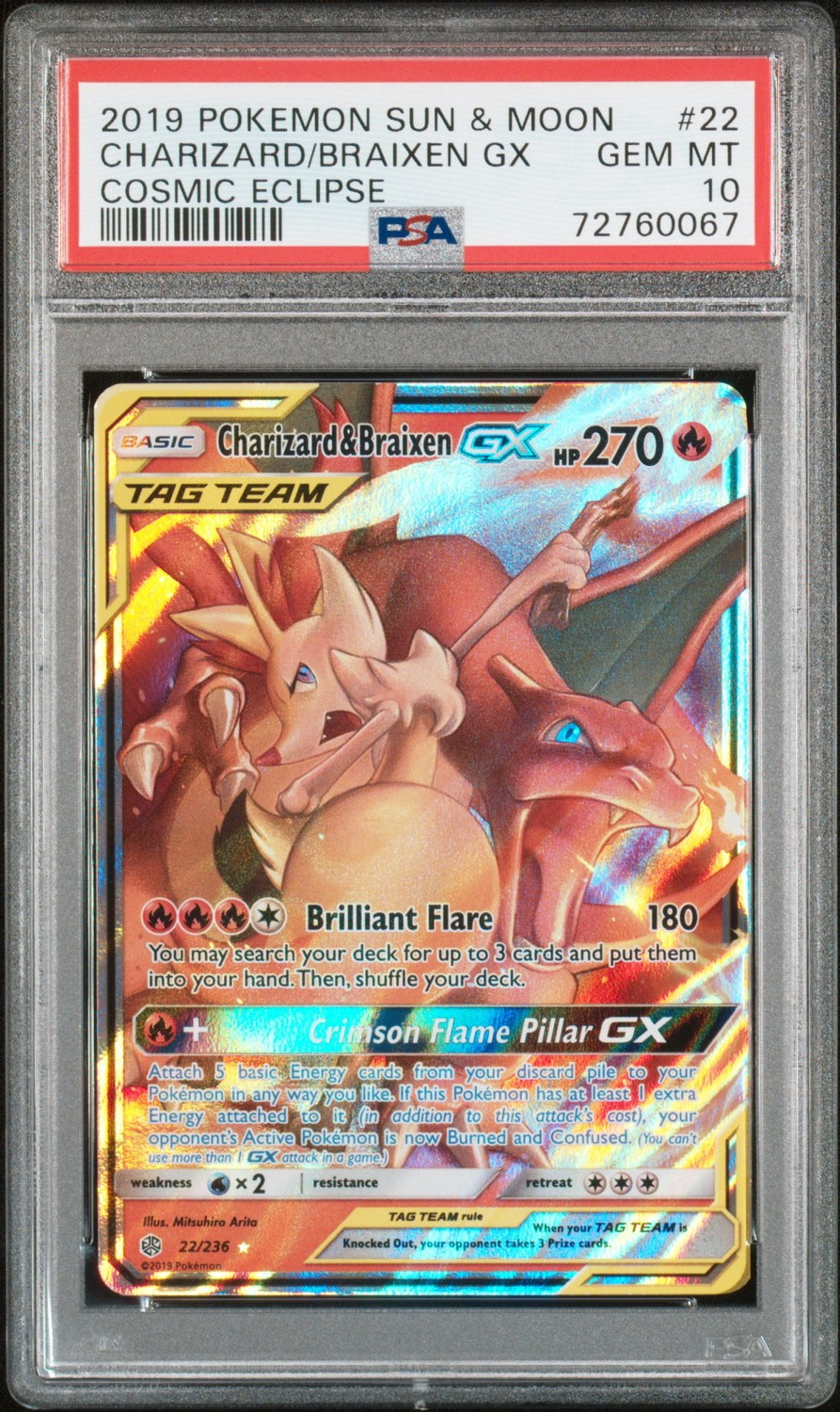 Charizard/Braixen GX