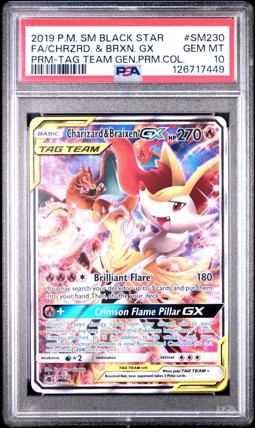 Charizard & Braixen GX