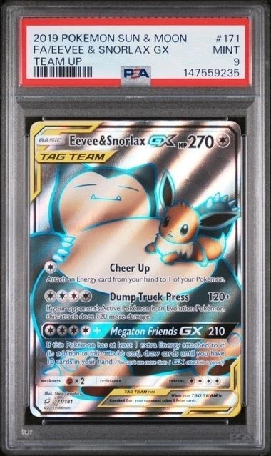 Eevee & Snorlax GX