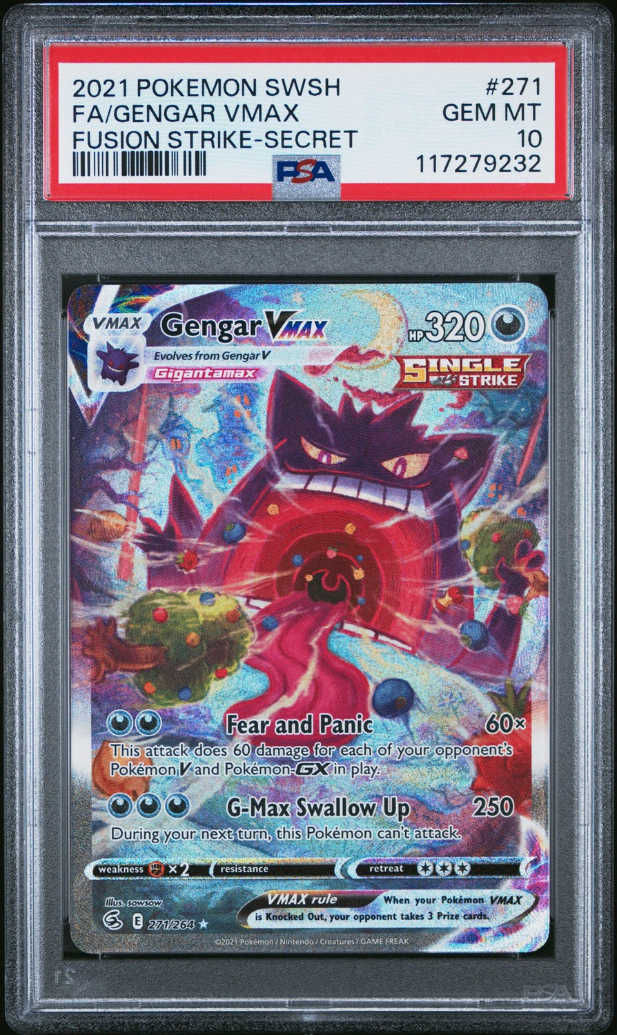 FA/GENGAR VMAX