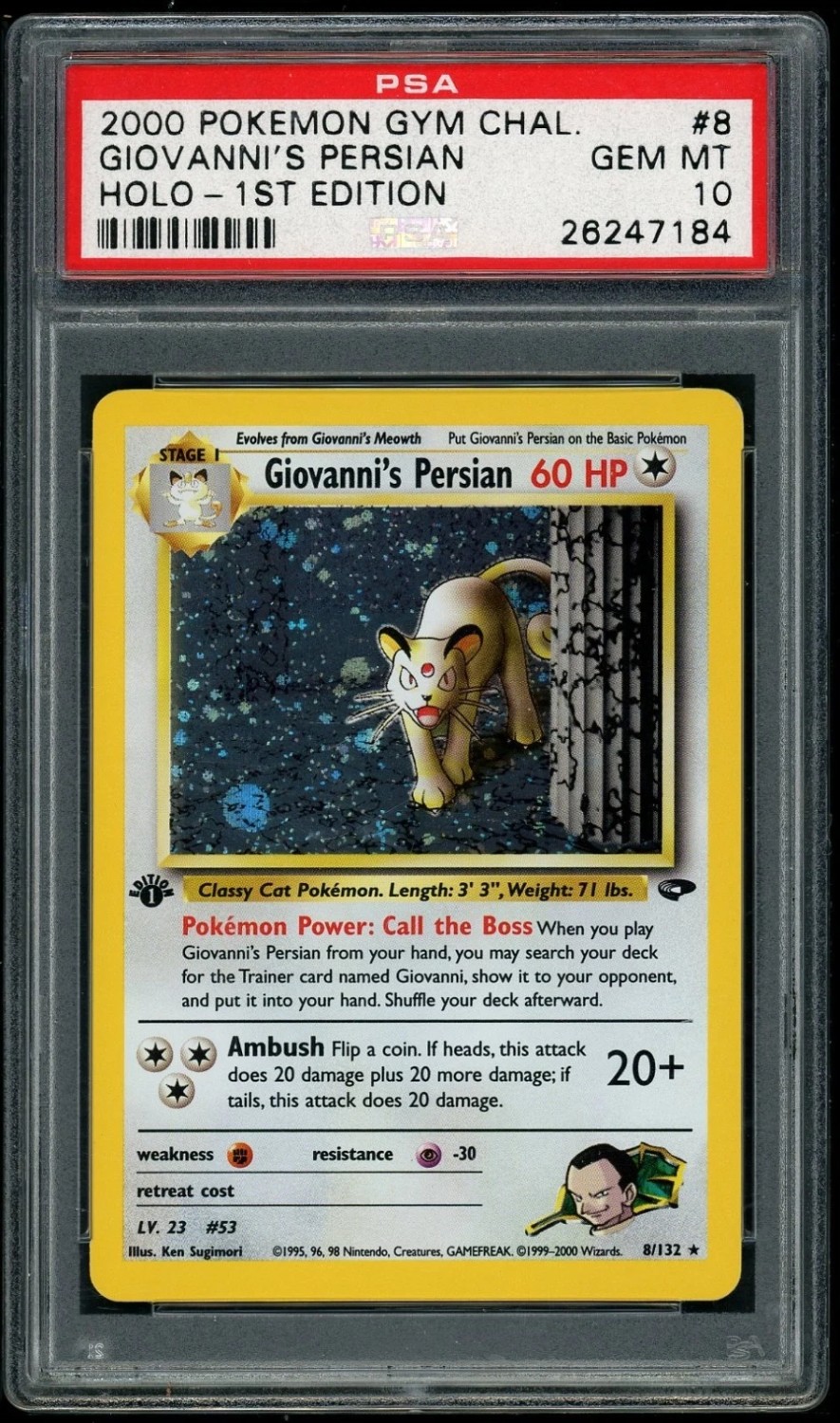 Giovanni's Persian