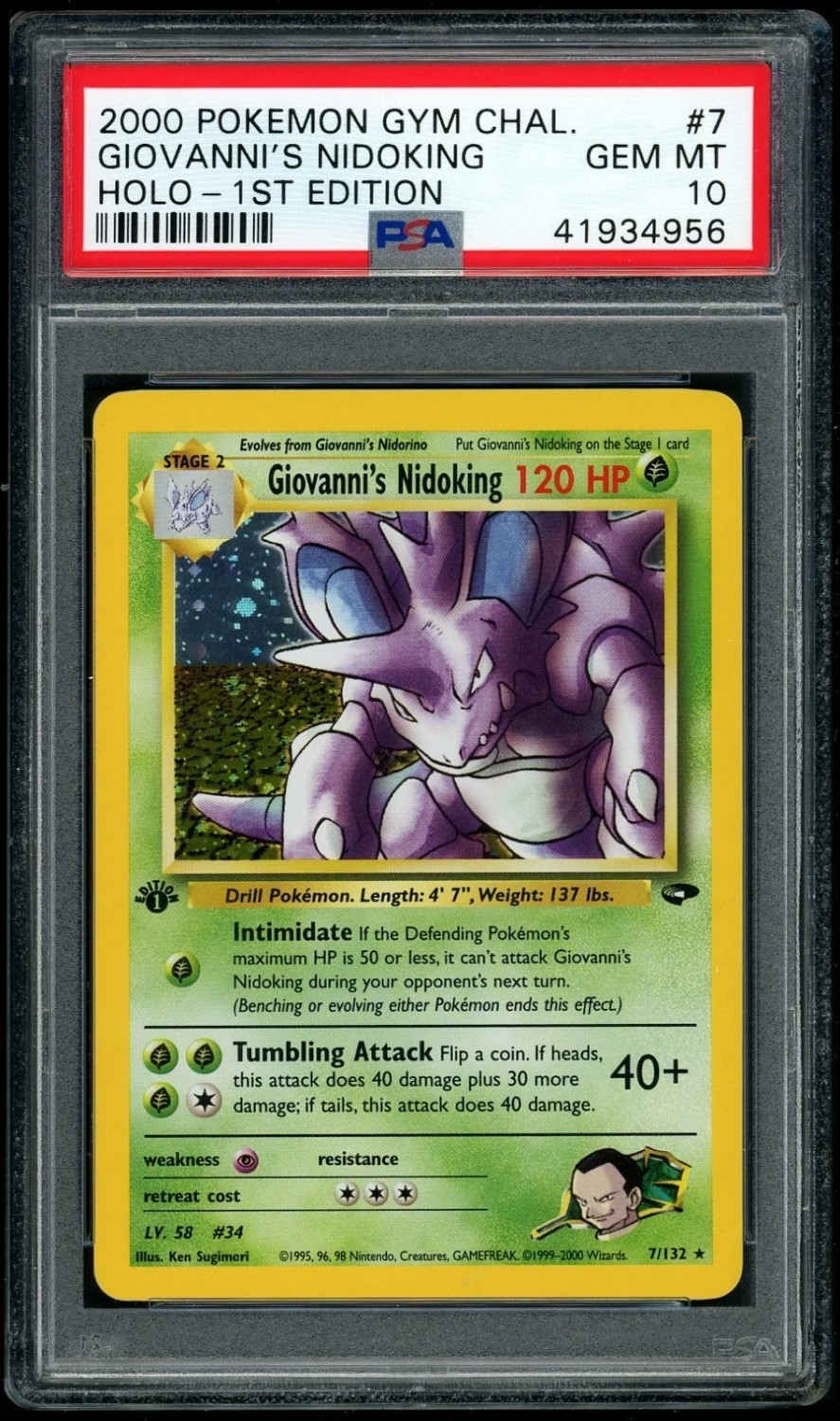 Giovanni's Nidoking