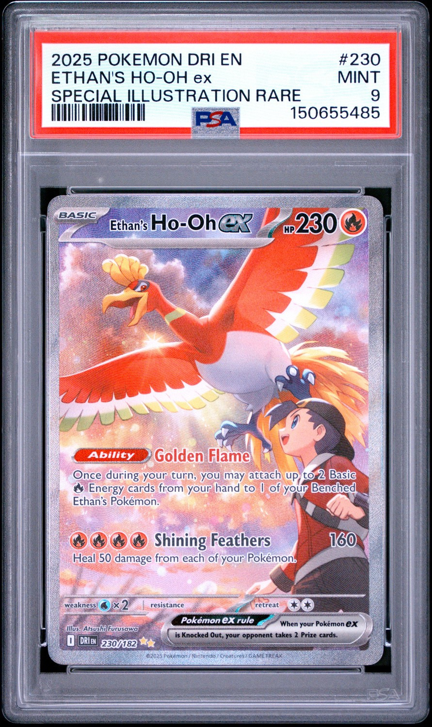 ETHAN'S HO-OH ex