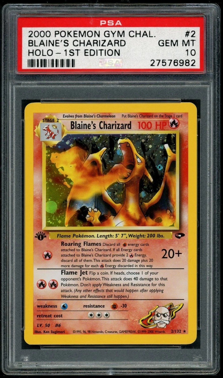 BLAINE'S CHARIZARD