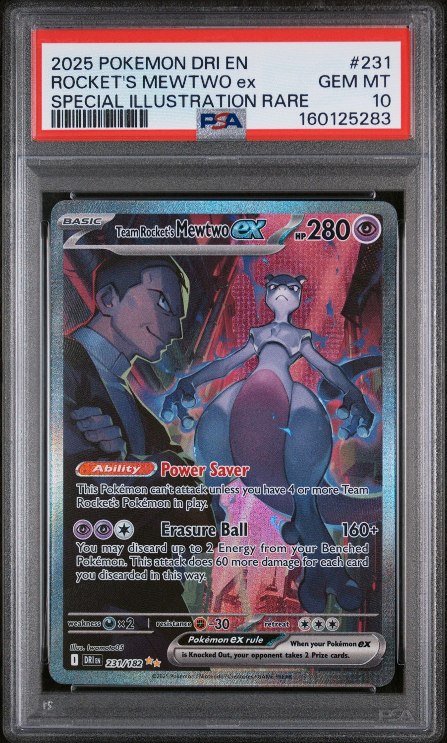 ROCKET'S MEWTWO ex