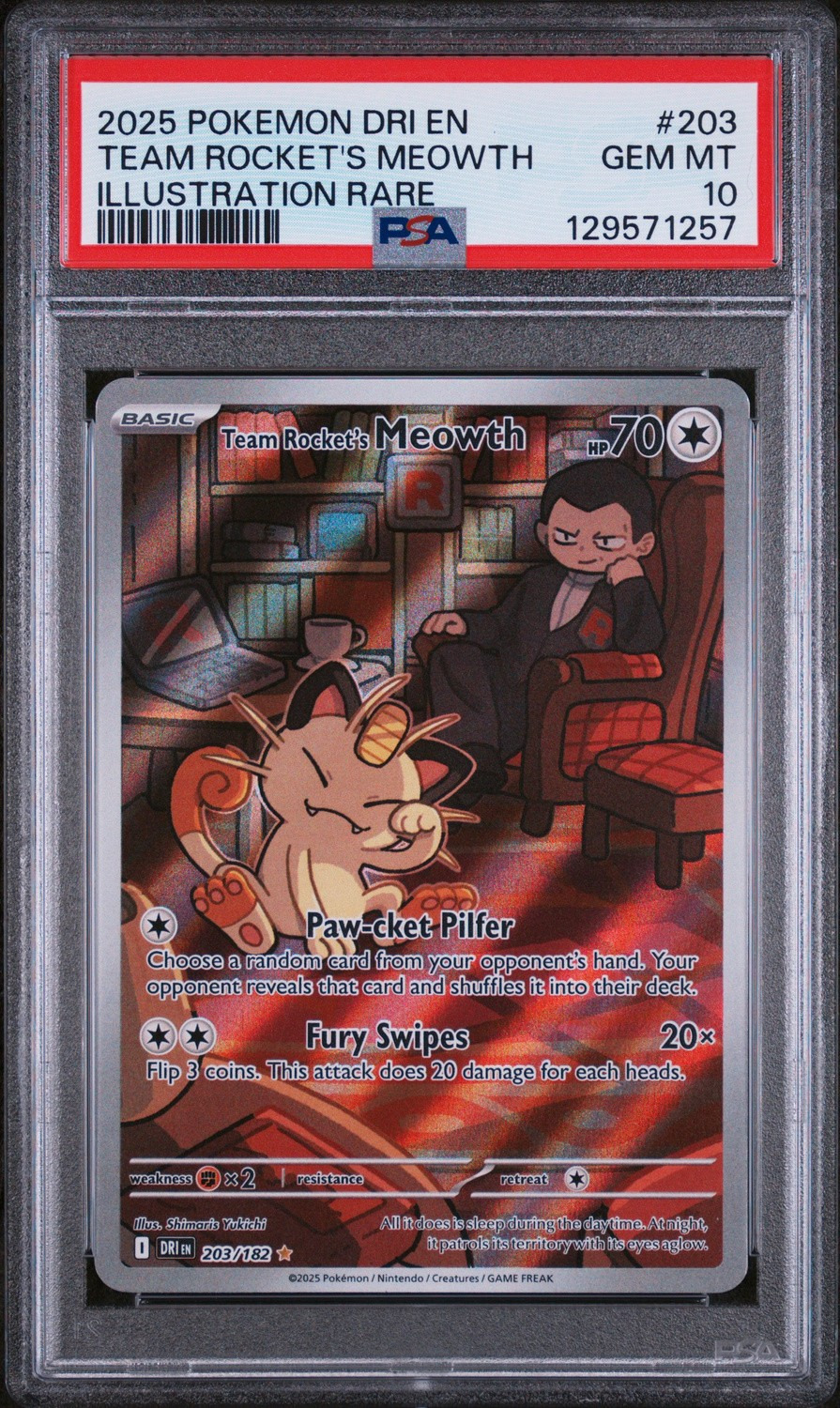 TEAM ROCKET'S MEOWTH