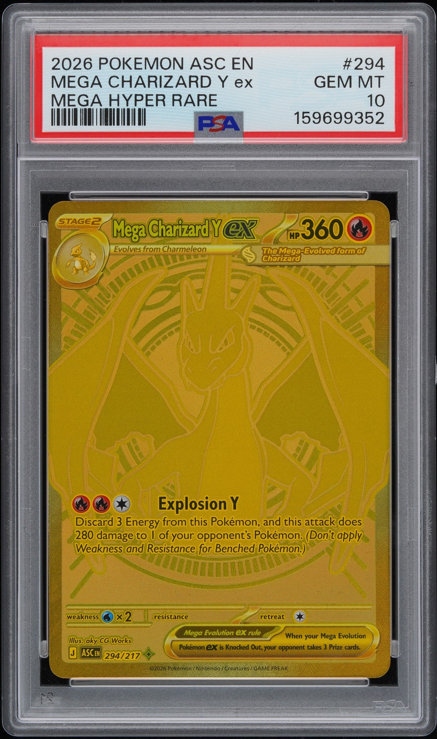 MEGA CHARIZARD Y ex