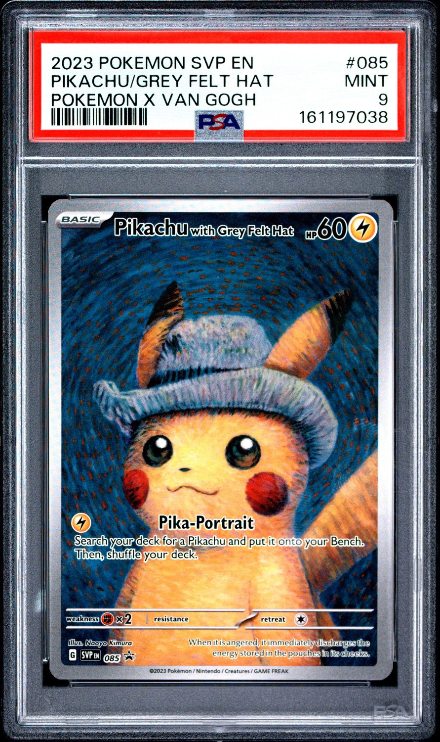 Pikachu/Grey Felt Hat