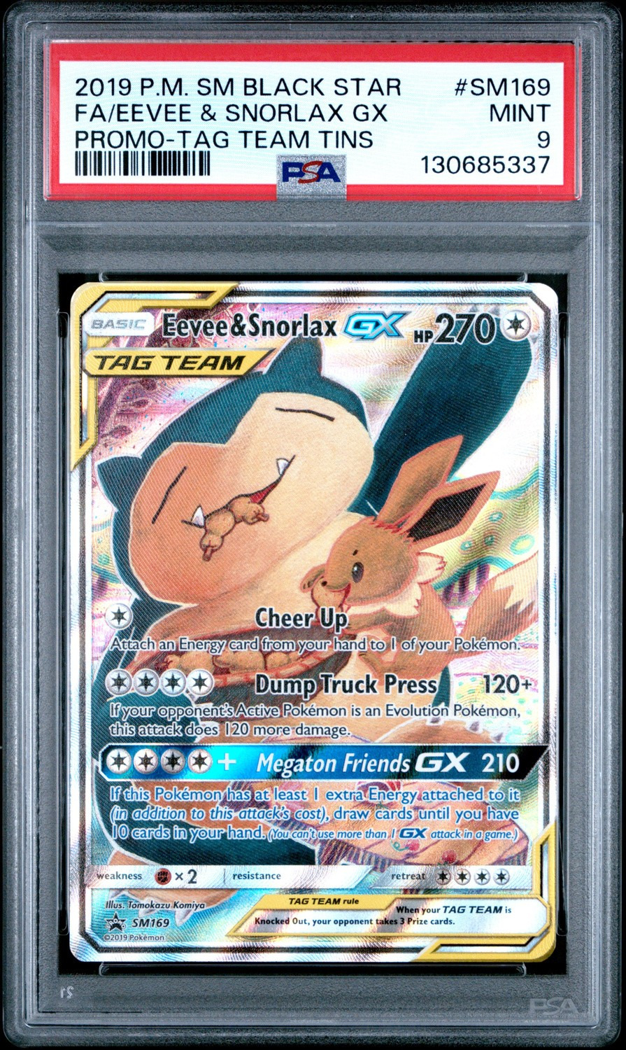 Eevee & Snorlax GX
