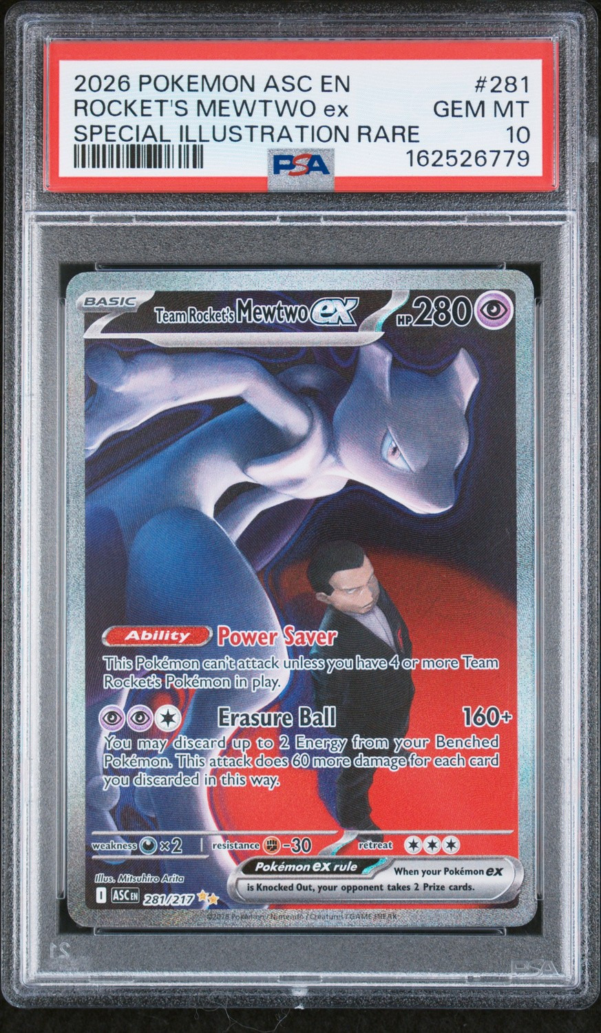 ROCKET'S MEWTWO ex