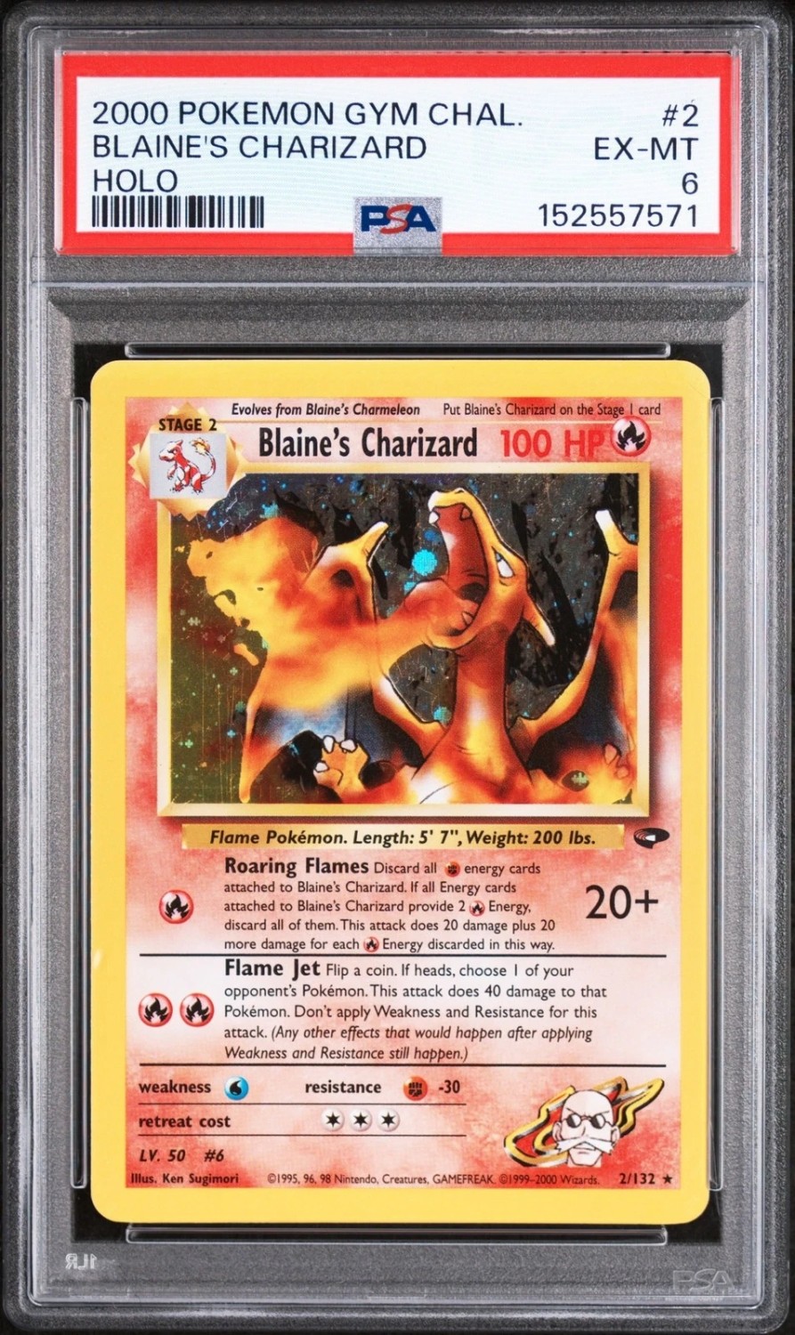 BLAINE'S CHARIZARD