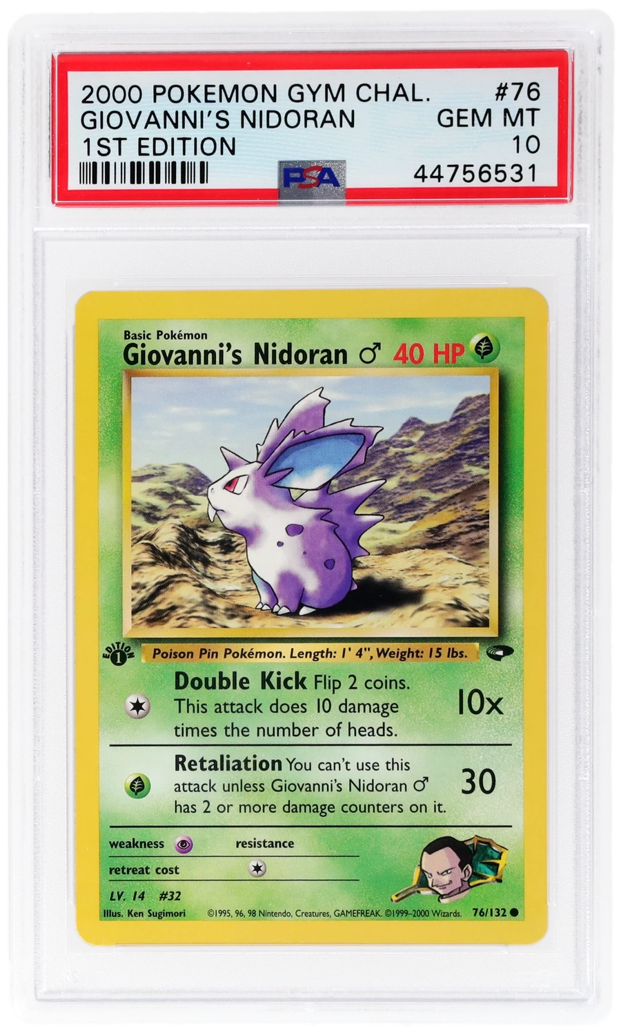 Giovanni's Nidoran