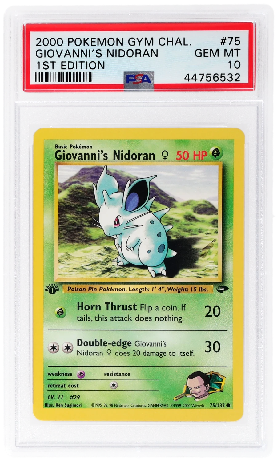Giovanni's Nidoran