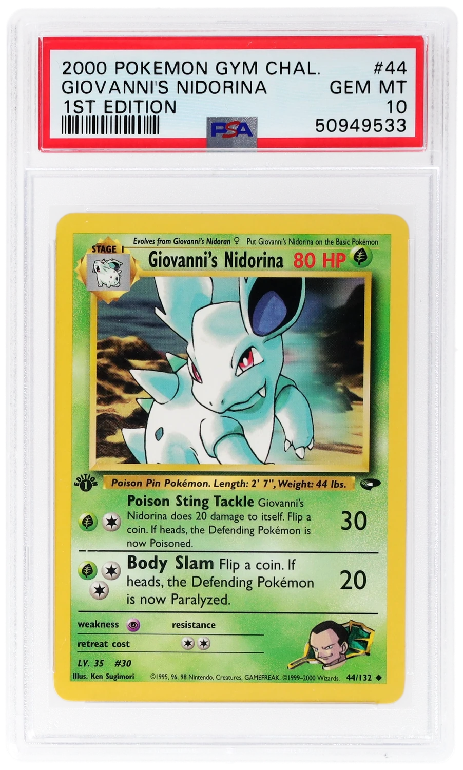 Giovanni's Nidorina