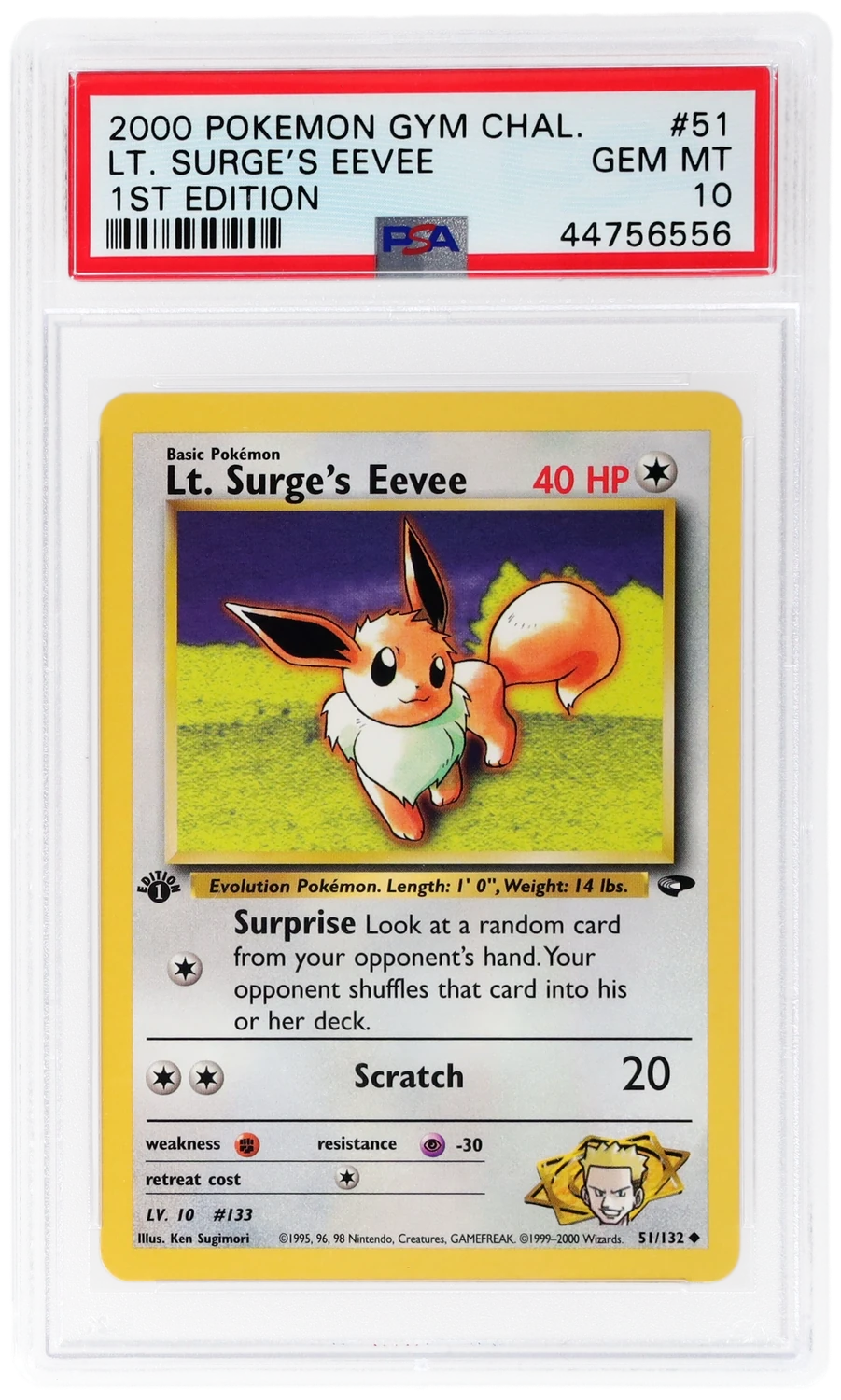 Lt. Surge's Eevee