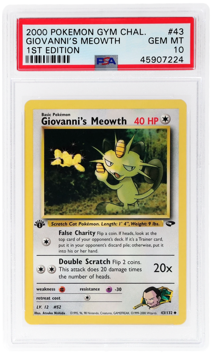Giovanni's Meowth