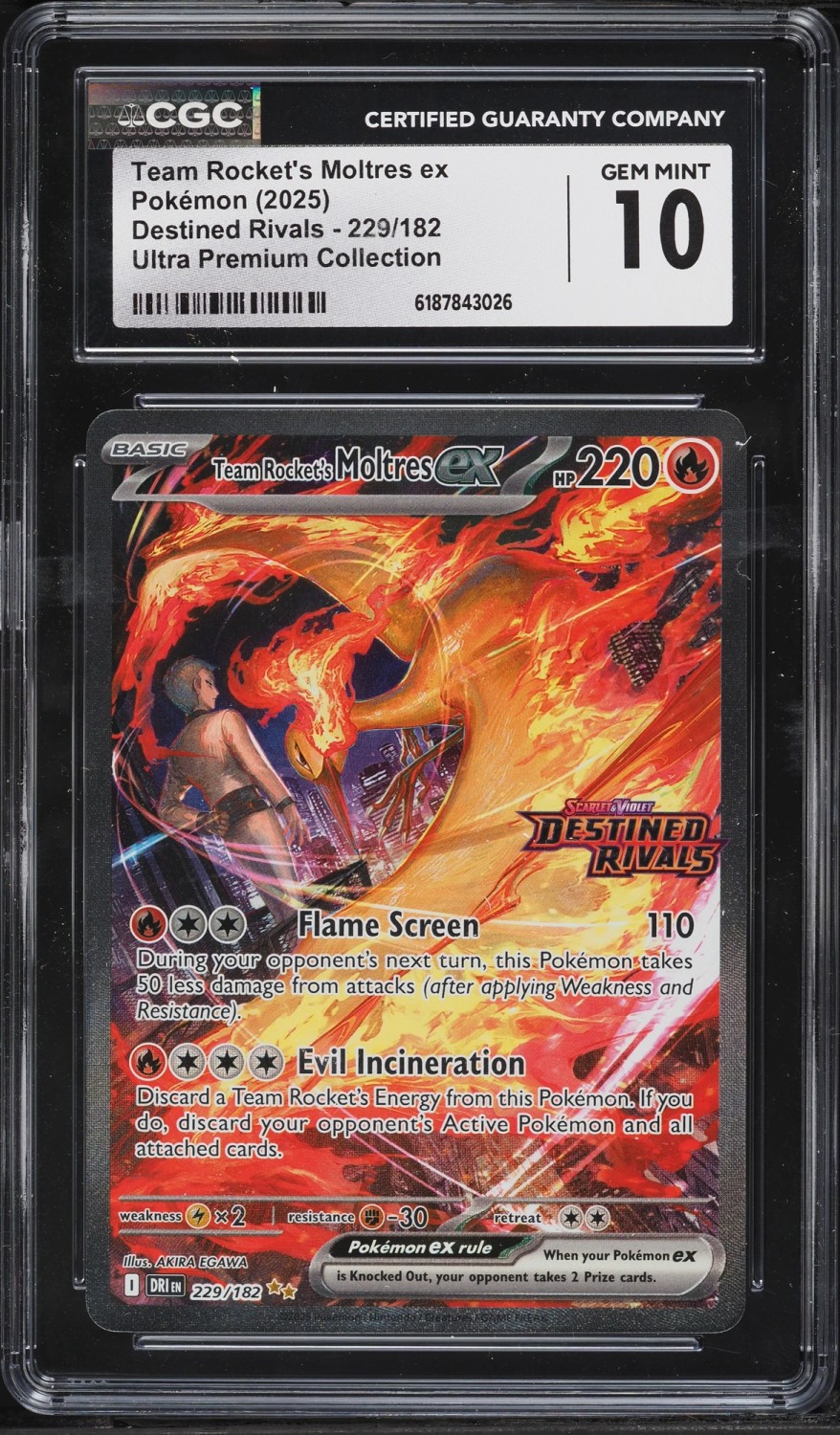 ROCKET'S MOLTRES ex