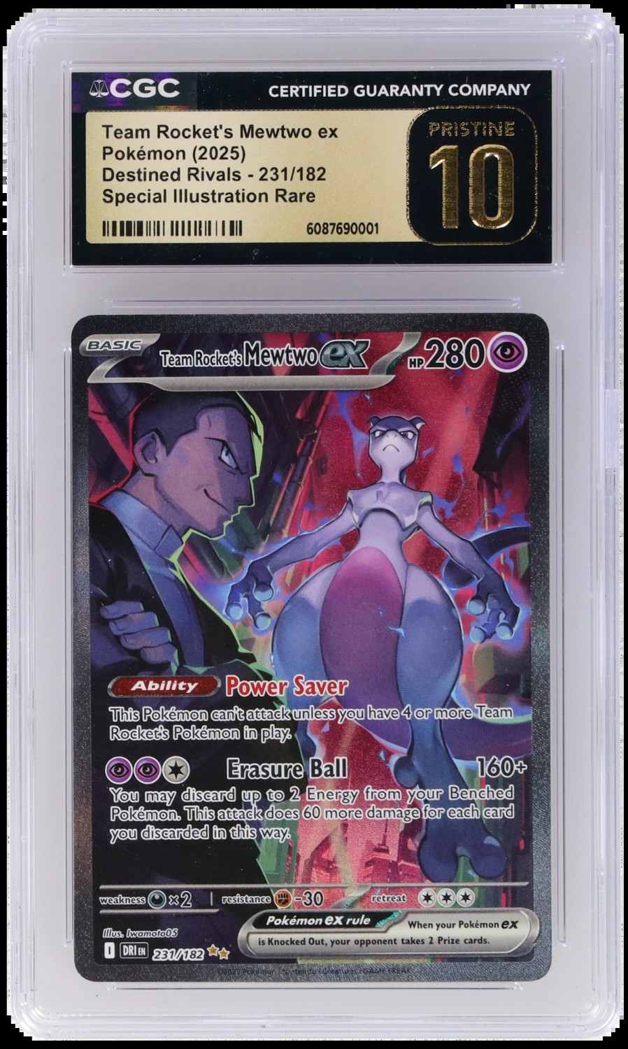ROCKET'S MEWTWO ex