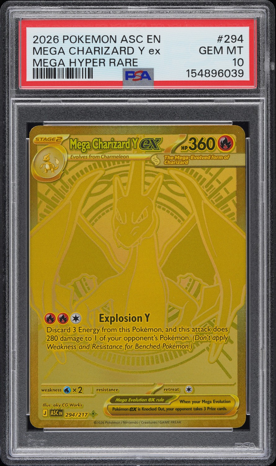MEGA CHARIZARD Y ex
