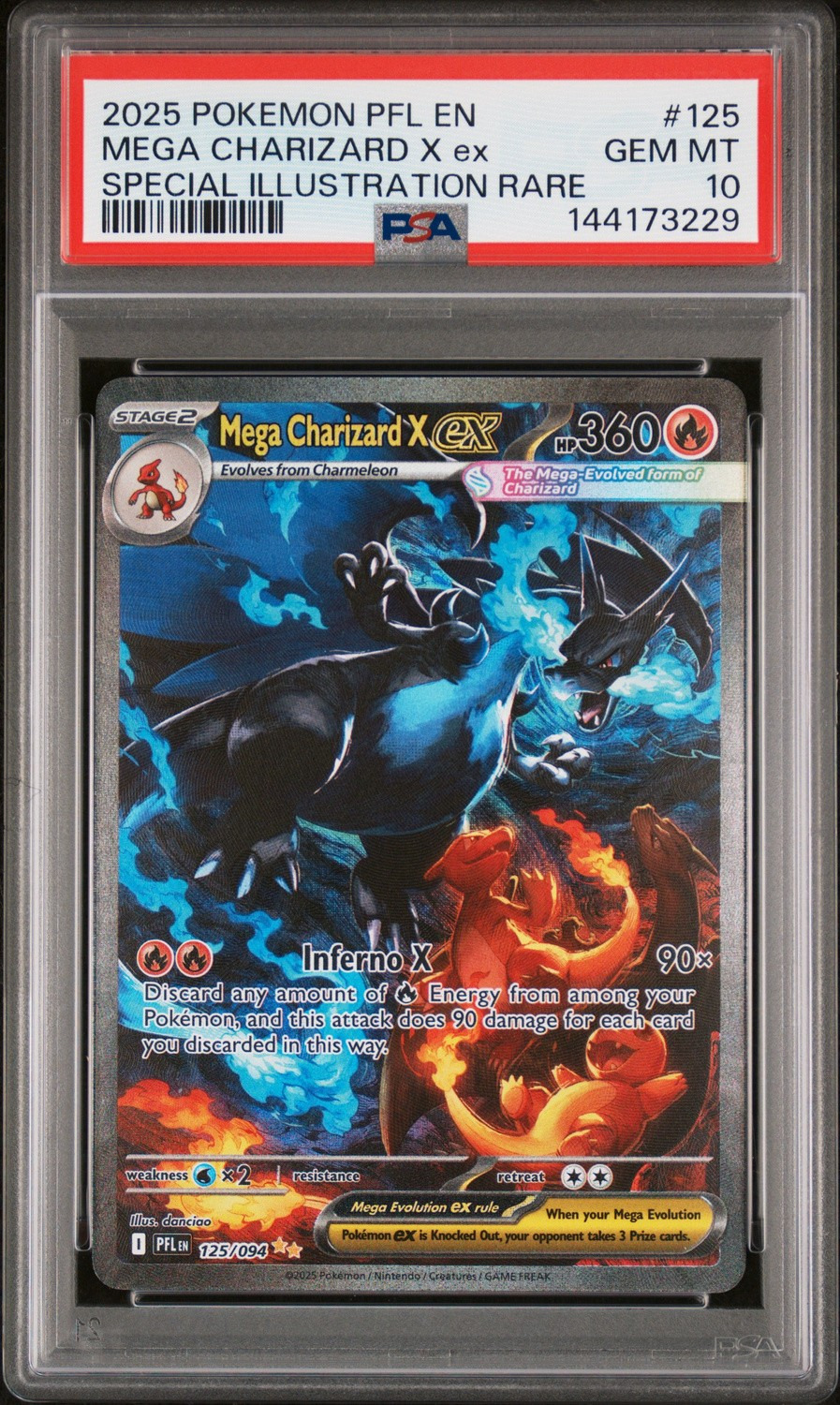 MEGA CHARIZARD X ex