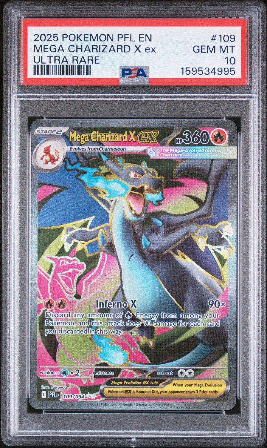 MEGA CHARIZARD X ex